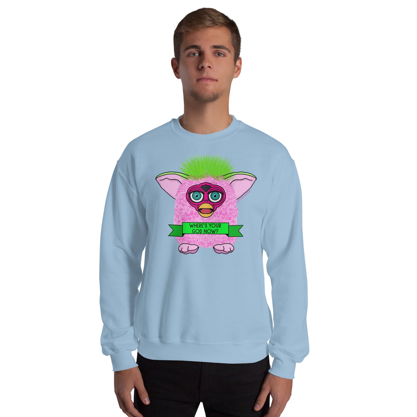 Furby - Where's Your God Now? Sweatshirt