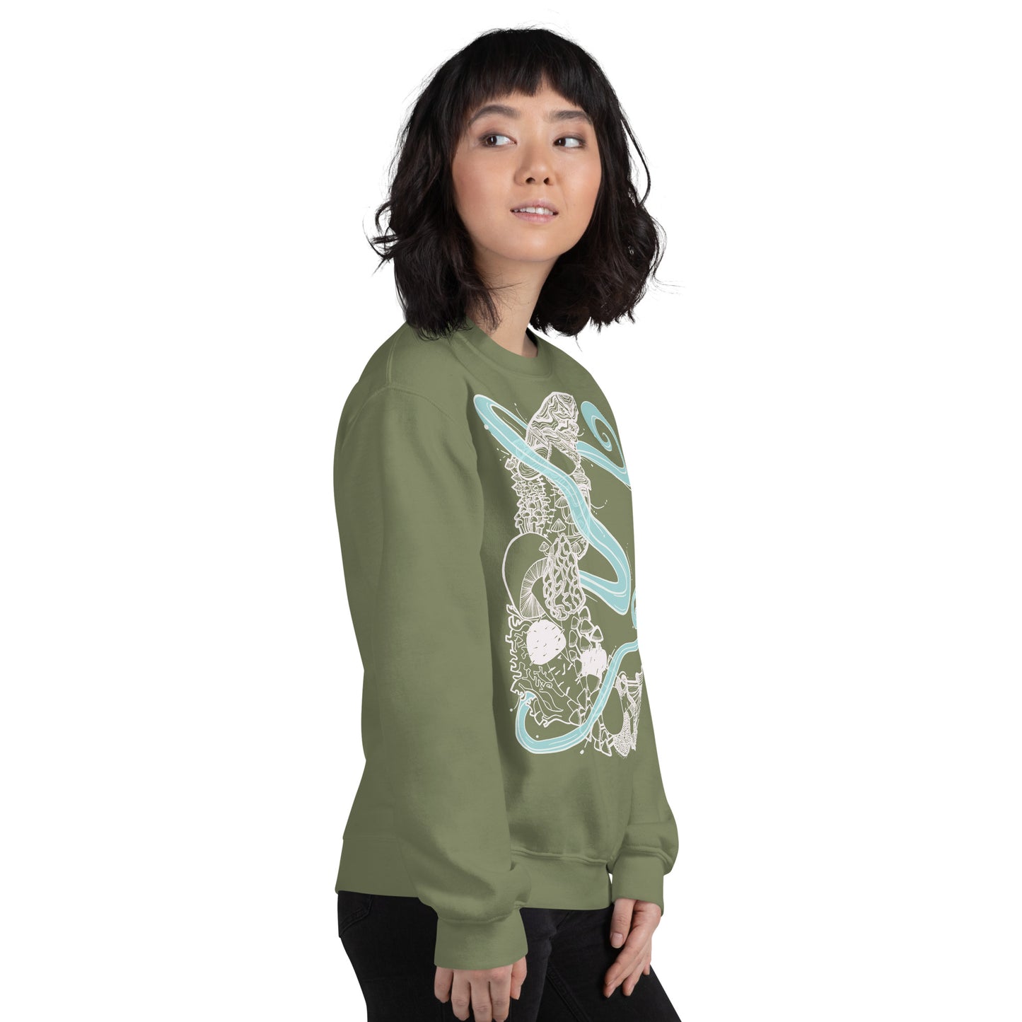 Mushroom Moon Magic Sweatshirt