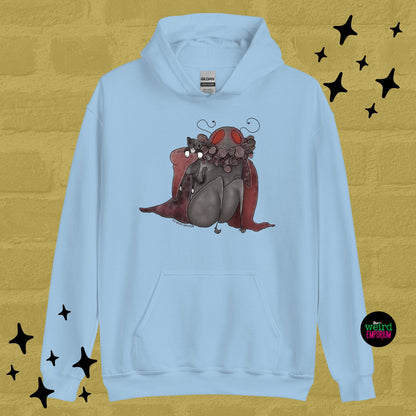 Mothman & Cat Hoodie