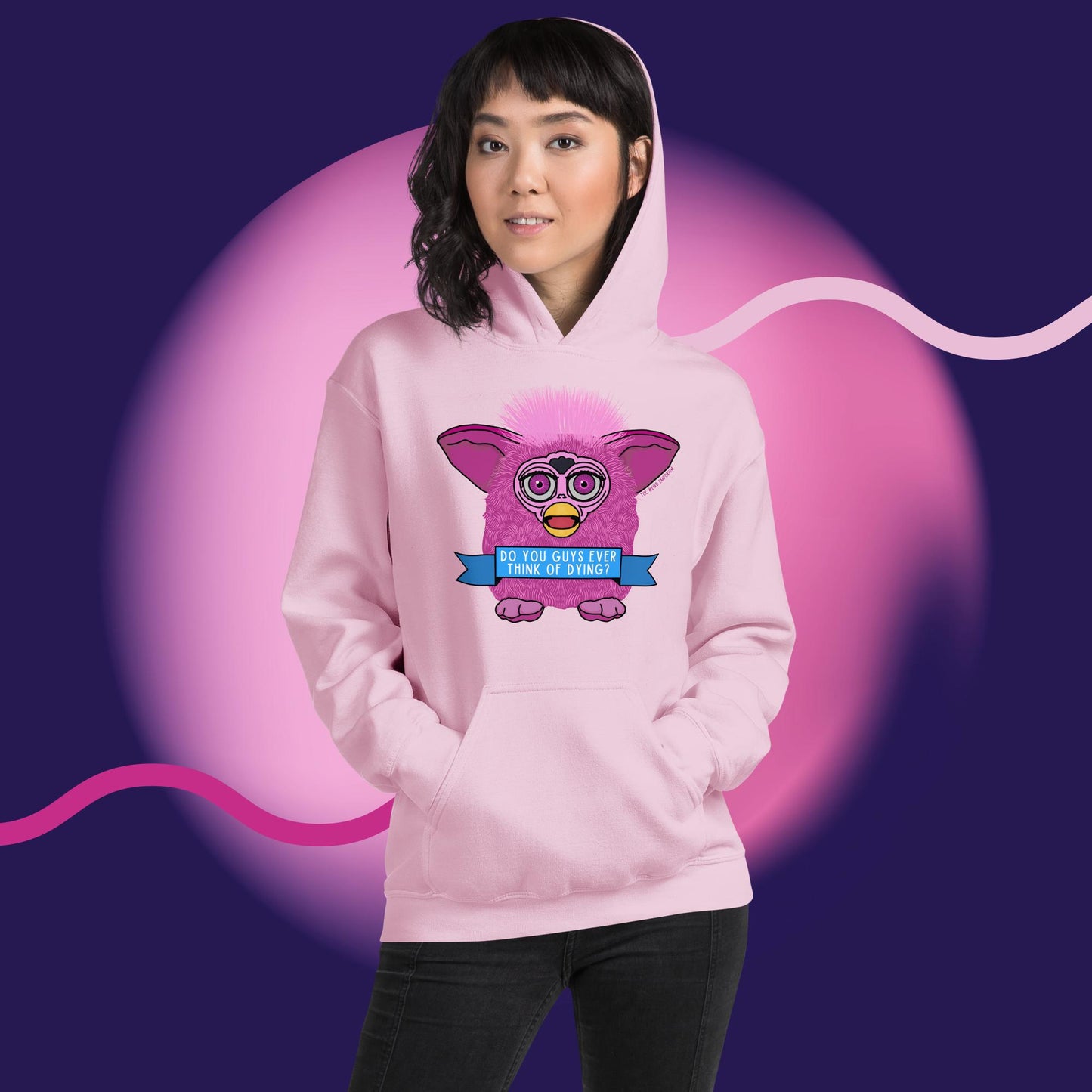 Do you ever think of dying Unisex Hoodie (Barbie Movie)