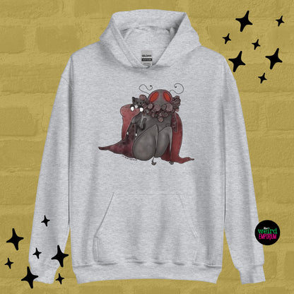 Mothman & Cat Hoodie