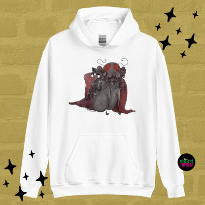 Mothman & Cat Hoodie