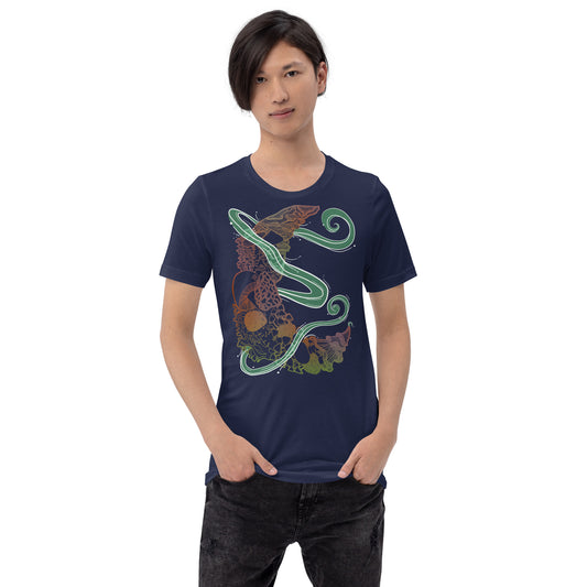 Earthy Mushroom Magic Unisex t-shirt