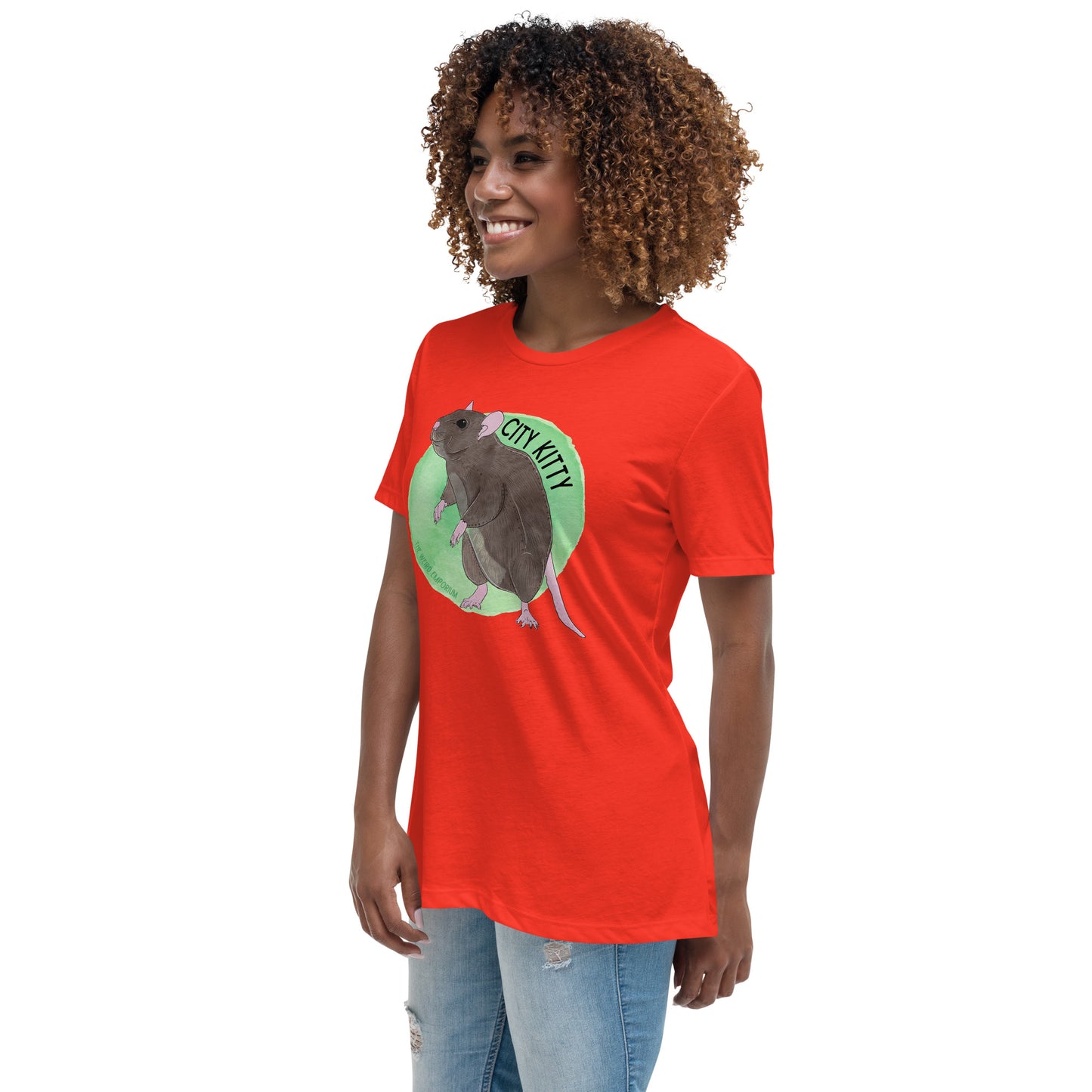 City Kitty T-Shirt (Women's Relaxed T-Shirt)
