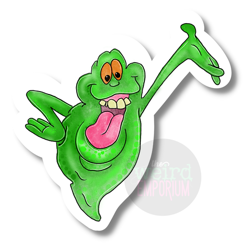 Slimer Sticker Slimer Sticker – theweirdemporium