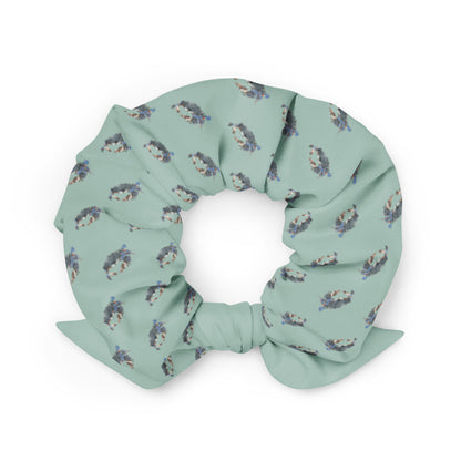 Blue Crab Scrunchie