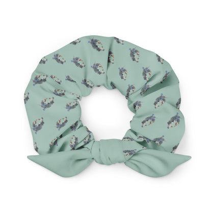 Blue Crab Scrunchie