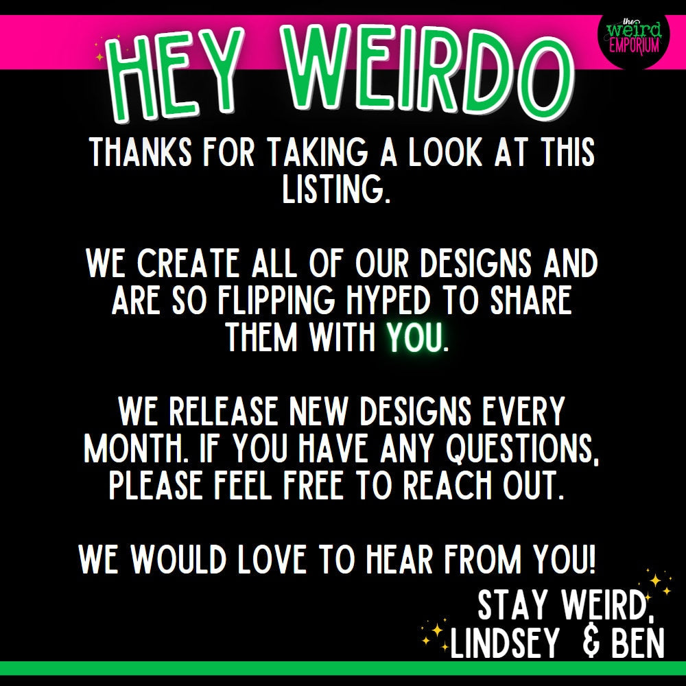 Furby - Let's Get Weird Sticker