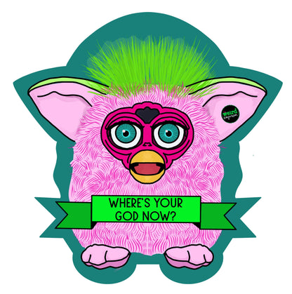 4 Furby Sticker Pack