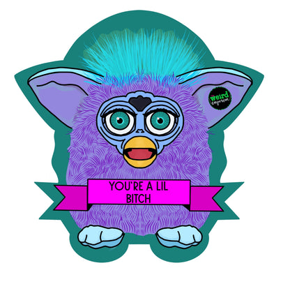 4 Furby Sticker Pack