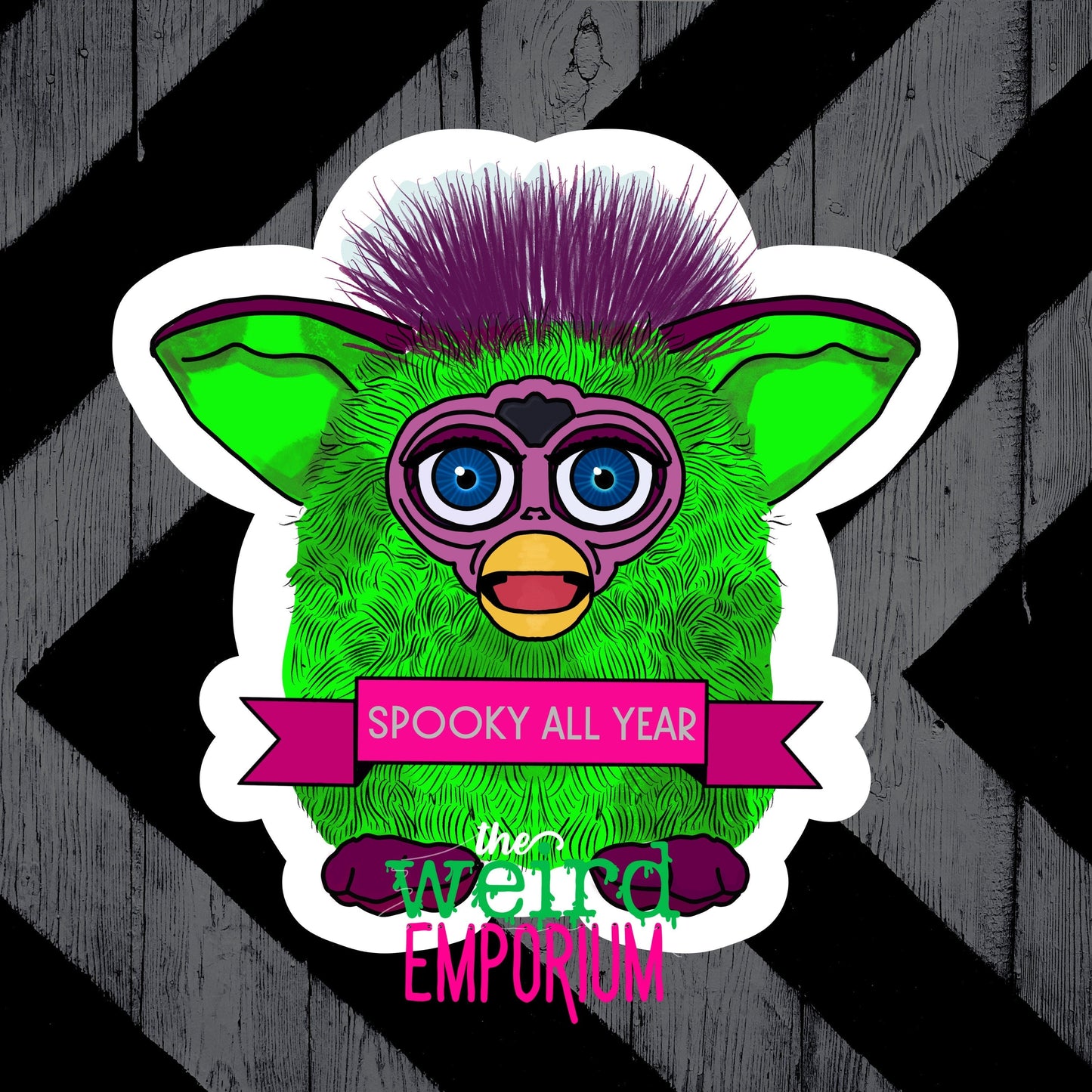 Furby - Spooky all year sticker