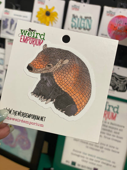 Armadillo Sticker
