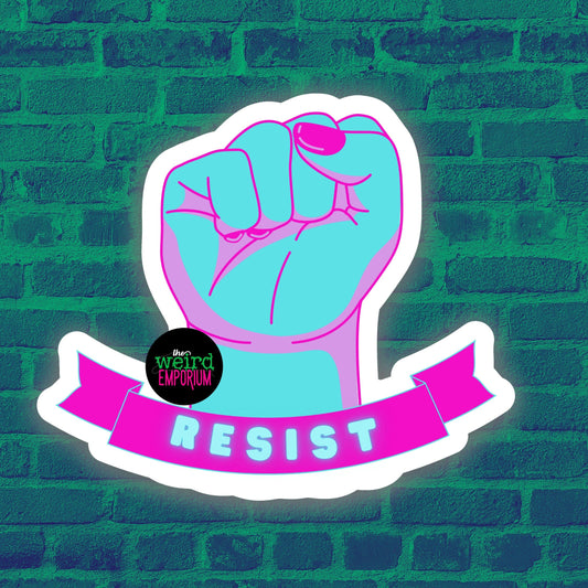 Resist Sticker / reproductive rights sticker / feminist sticker / pro choice sticker / prochoice sticker / Protest Sticker