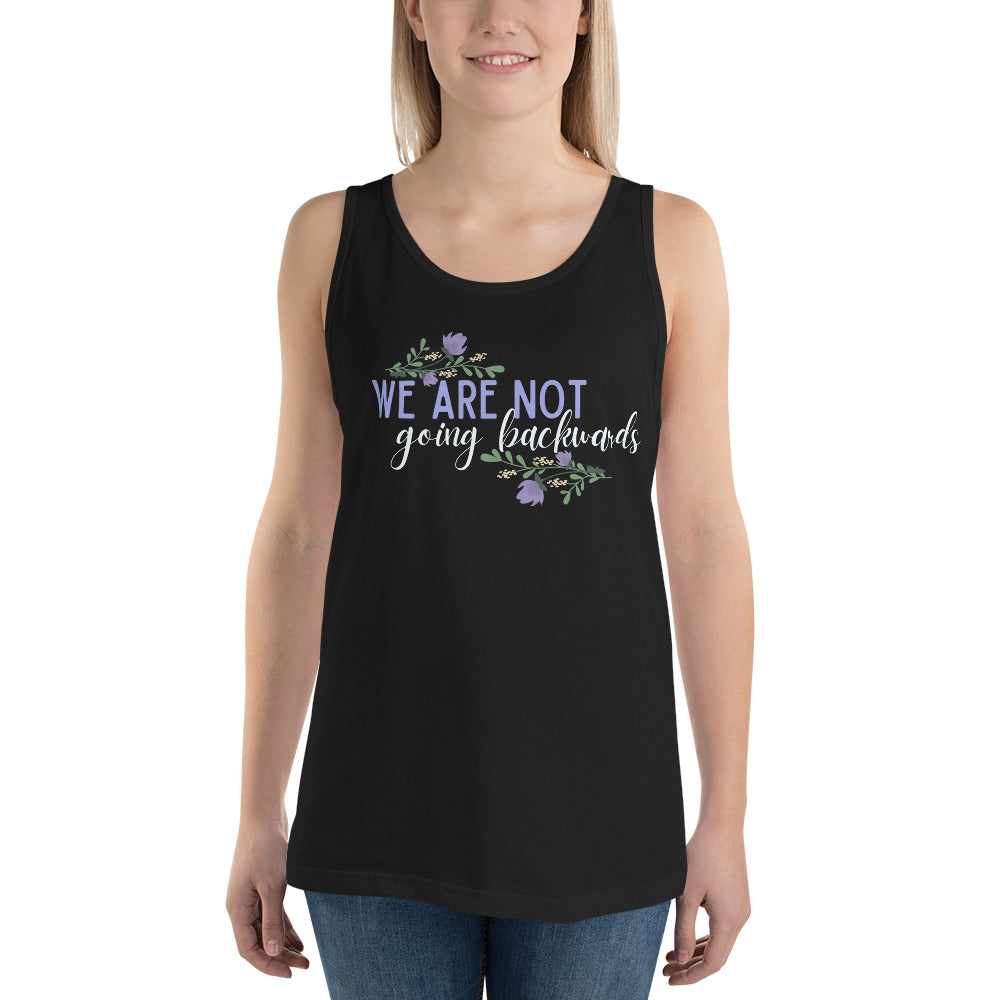 We are not going back Tank Top (Dark Shirts)