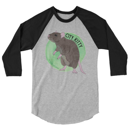 City Kitty Baseball Tee / Raglan