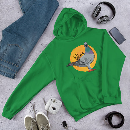 City Chicken Hoodie (Pigeon)