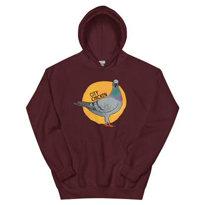 City Chicken Hoodie (Pigeon)