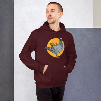 City Chicken Hoodie (Pigeon)